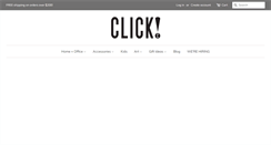 Desktop Screenshot of clickdesignthatfits.com